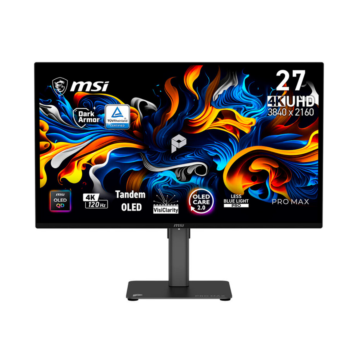 MSI Monitor Gamer Pro Max 27" QD-OLED UHD - Black 