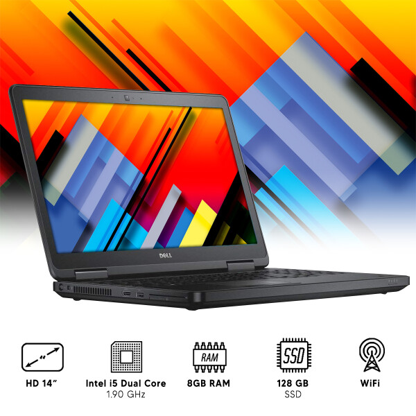 Notebook Dell Latitude E5440 Intel I5/ 8 Gb Ram/ 128 Gb Ssd NOTEBOOK RFPL DELL E5440 I5/8GB/300GB/14