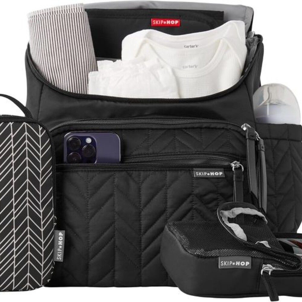 Mochila maternal Forma SKIP HOP negro