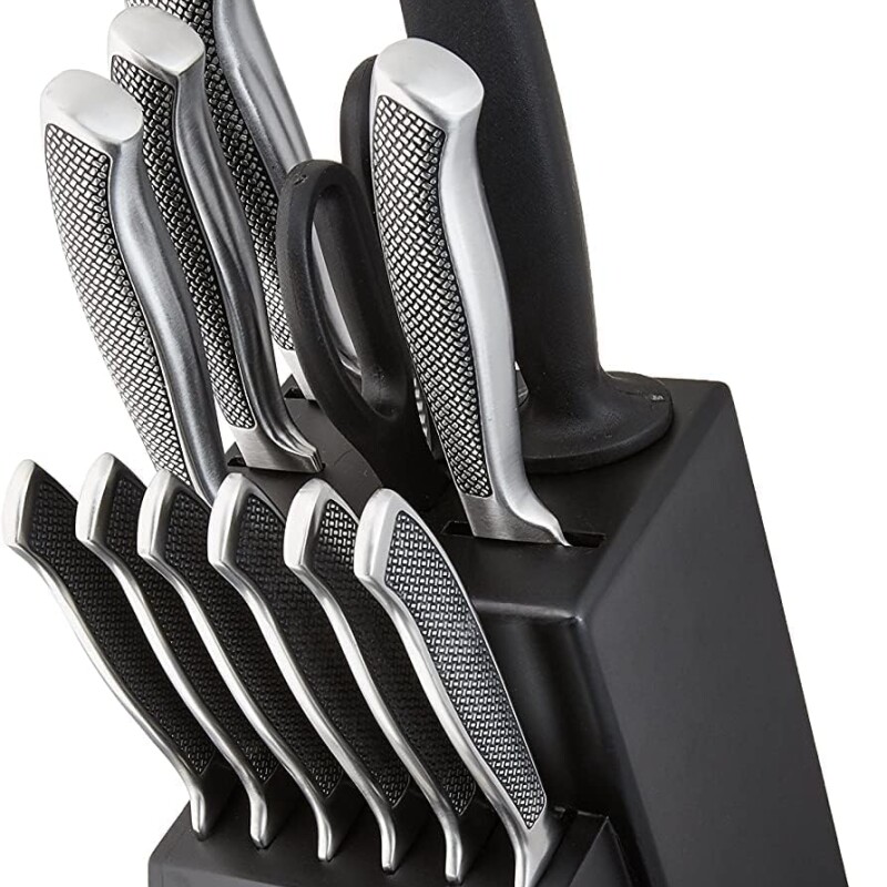 Juego de 13 pzas cuchillos acero inox con soporte Cuisinart Juego de 13 pzas cuchillos acero inox con soporte Cuisinart