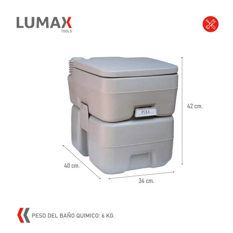Baño químico portátil 20Lts Baño químico portátil 20Lts