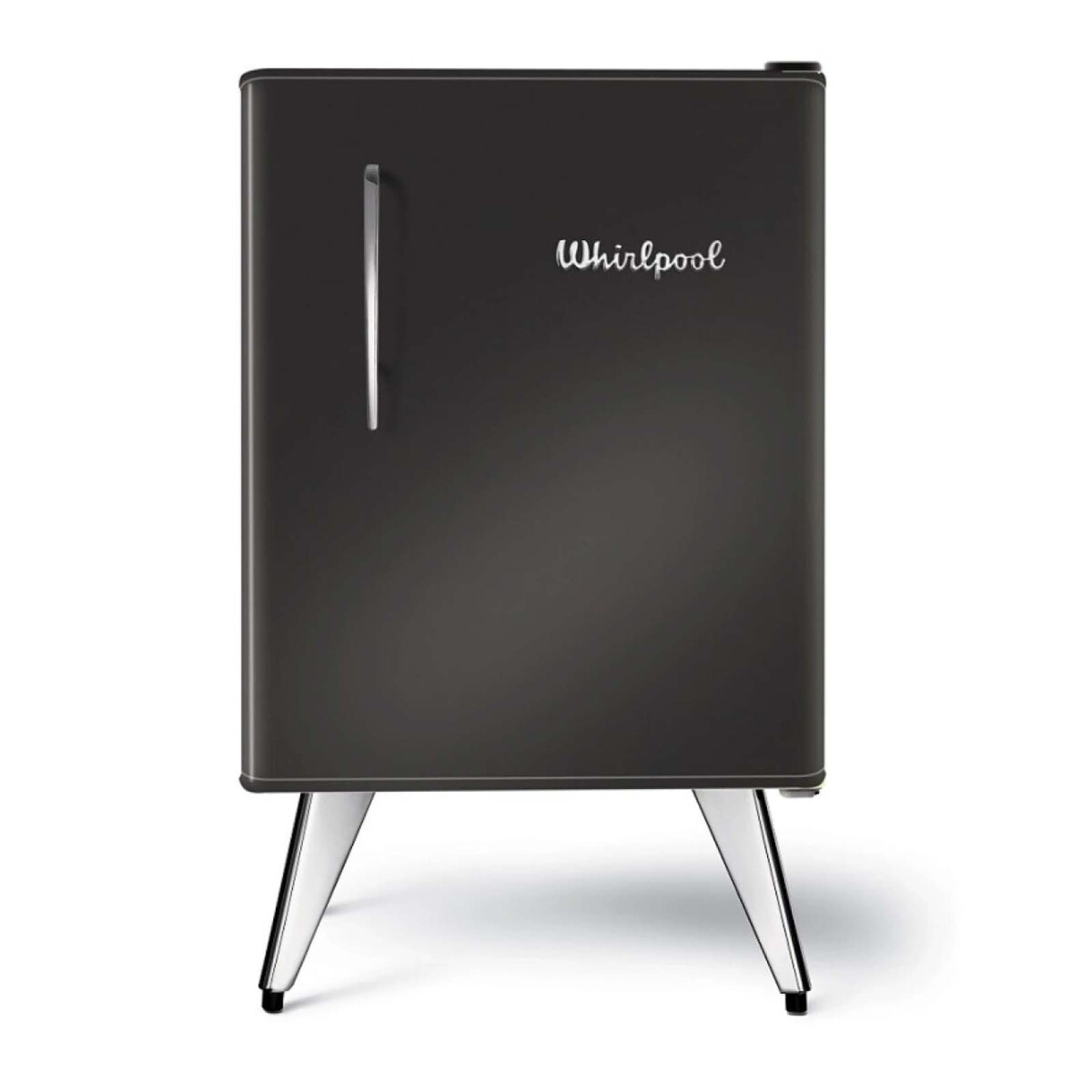 FRIGOBAR FRÍO CÍCLICO RETRO - 76-LITROS NEGRO WHIRLPOOL WRA08HEDW 