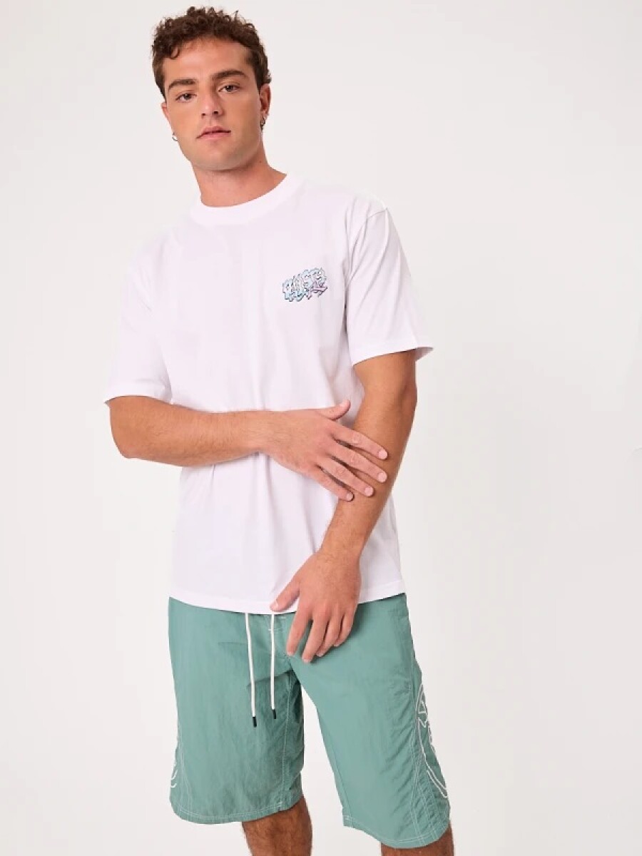 T-SHIRT RUSTY TAURUS - BLANCO 