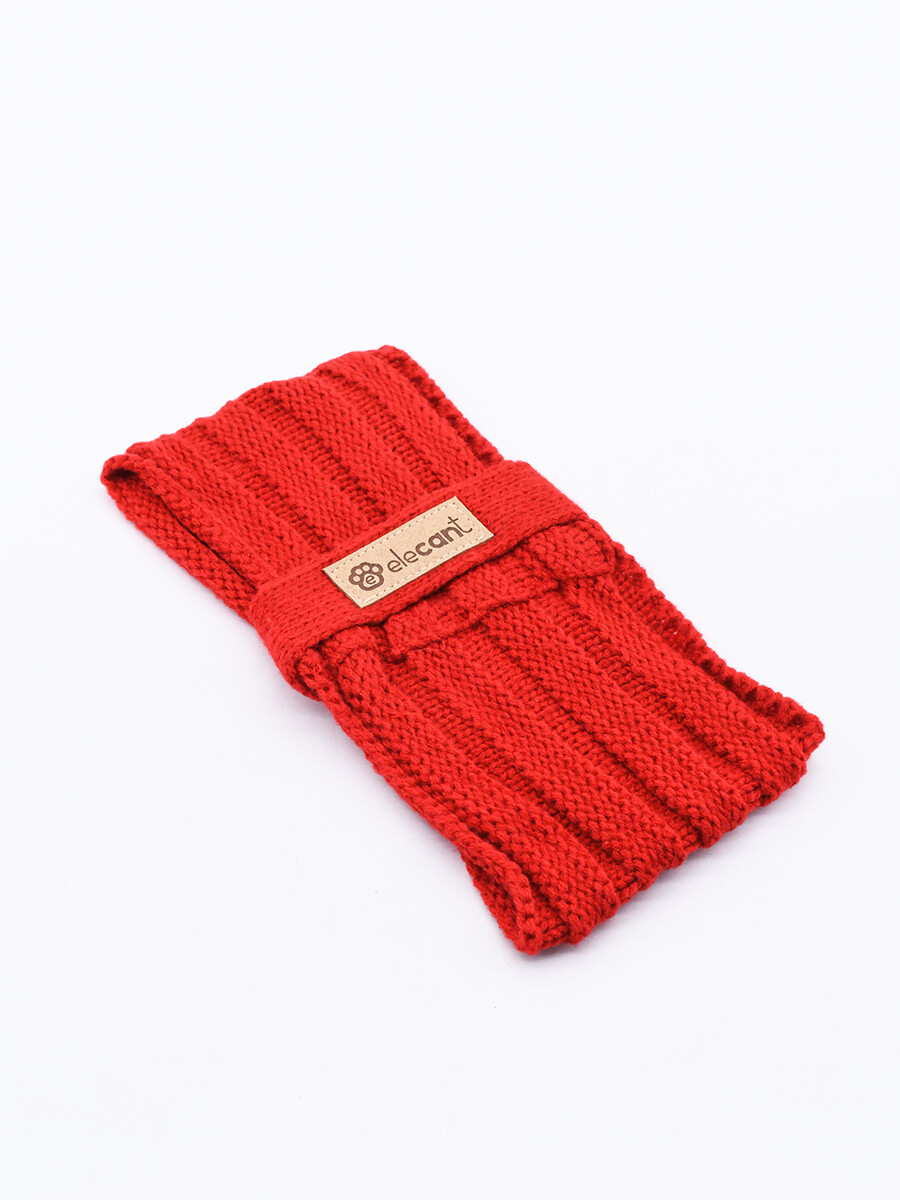 CUELLITO PARA PERROS - ROJO 