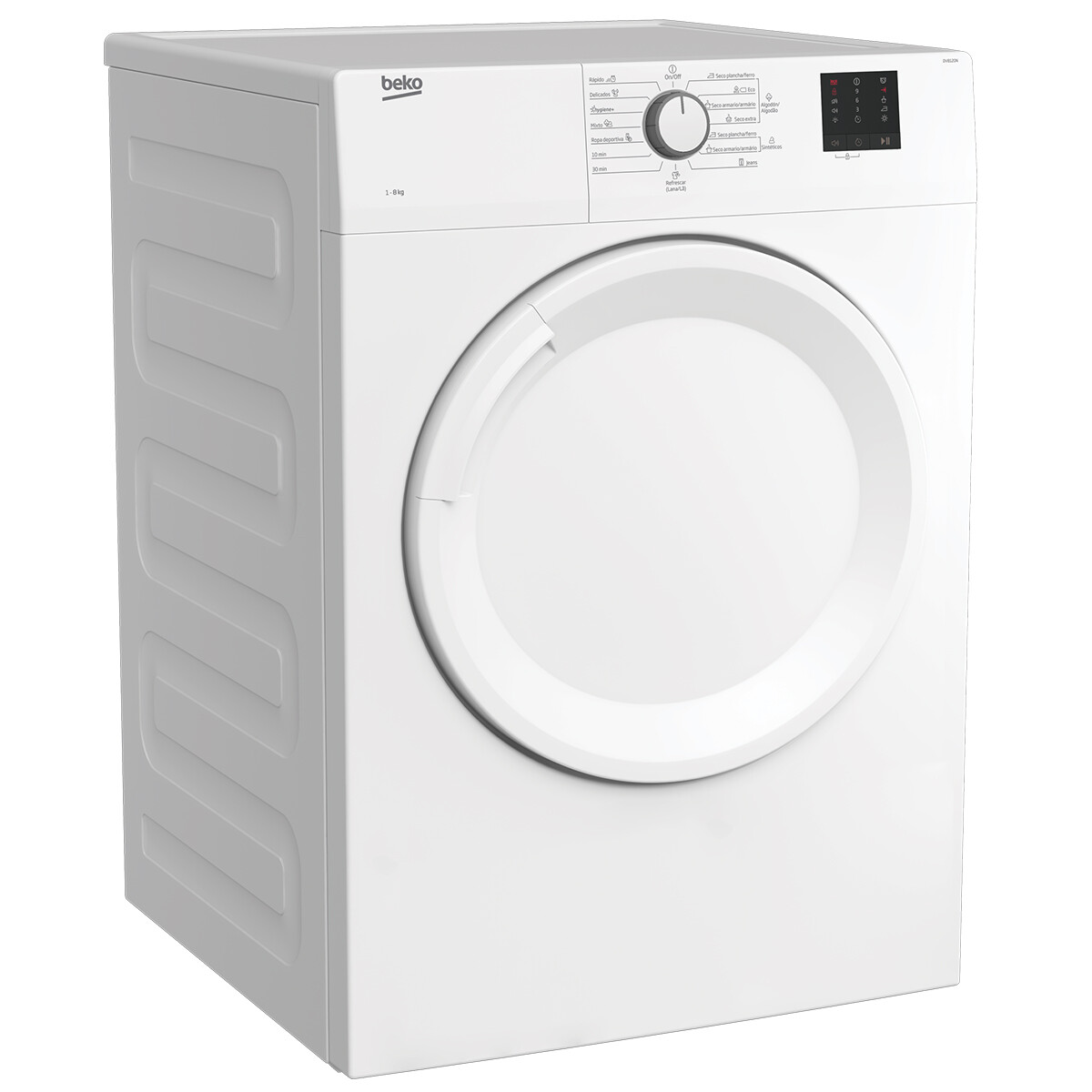 Secarropa Beko Dv 8120n, Evacuación, 8kg Sistema Antiarrugas Color Blanco 