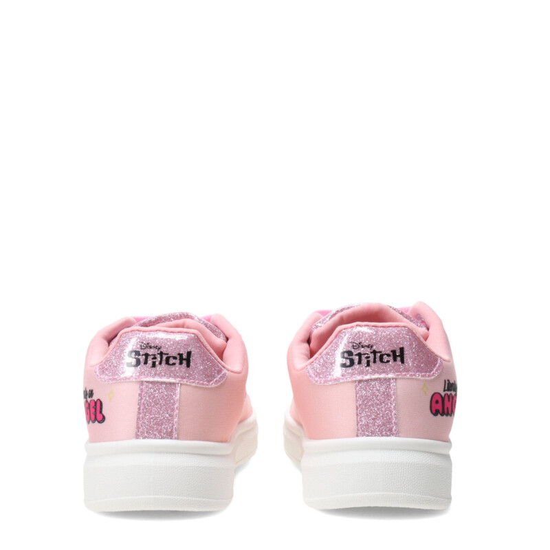 Championes Infantiles Disney Stich Angel Rosado