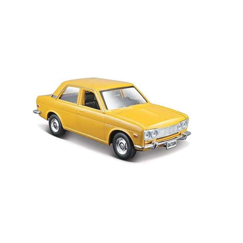 1971 Datsun 510 Edición Especial Modelo Coche, Amarillo 1971 Datsun 510 Edición Especial Modelo Coche, Amarillo