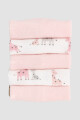 Set 5 babitas <br /> nenas Rosado