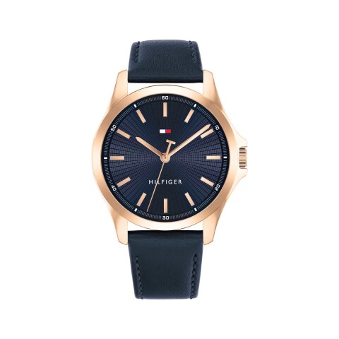 Reloj Tommy Hilfiger 1792189 para hombre en cuero Azul