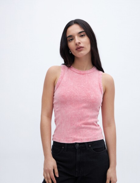 Musculosa Pia Coral