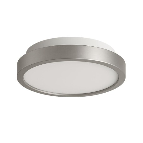 Plafón LED pequeño moderno, Dimerizable 15W 20CM PLATA