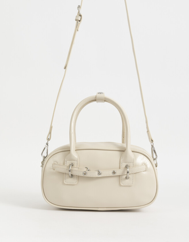 Bowling Cartera Bowling Crudo - Blanco Crudo