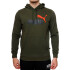 Canguro de Hombre Puma Essentials+ 2 Colores Logo Grande Verde Oscuro