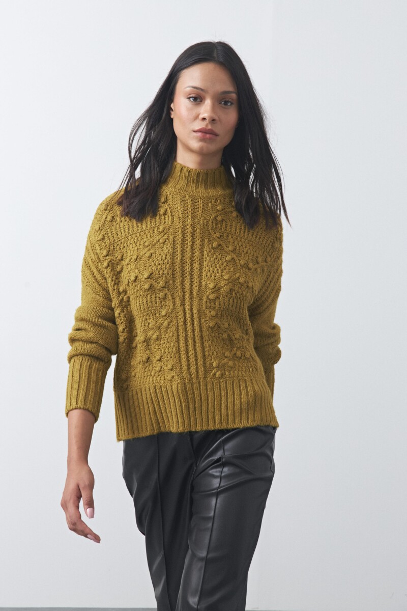 POLERA LINARES Pistacho