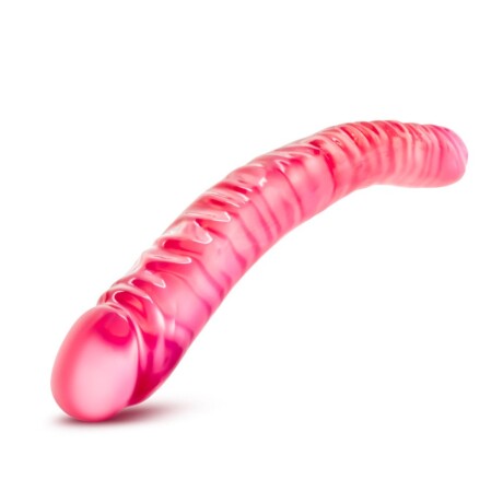 Doble Dildo Realístico B Yours 46 cm Rosado