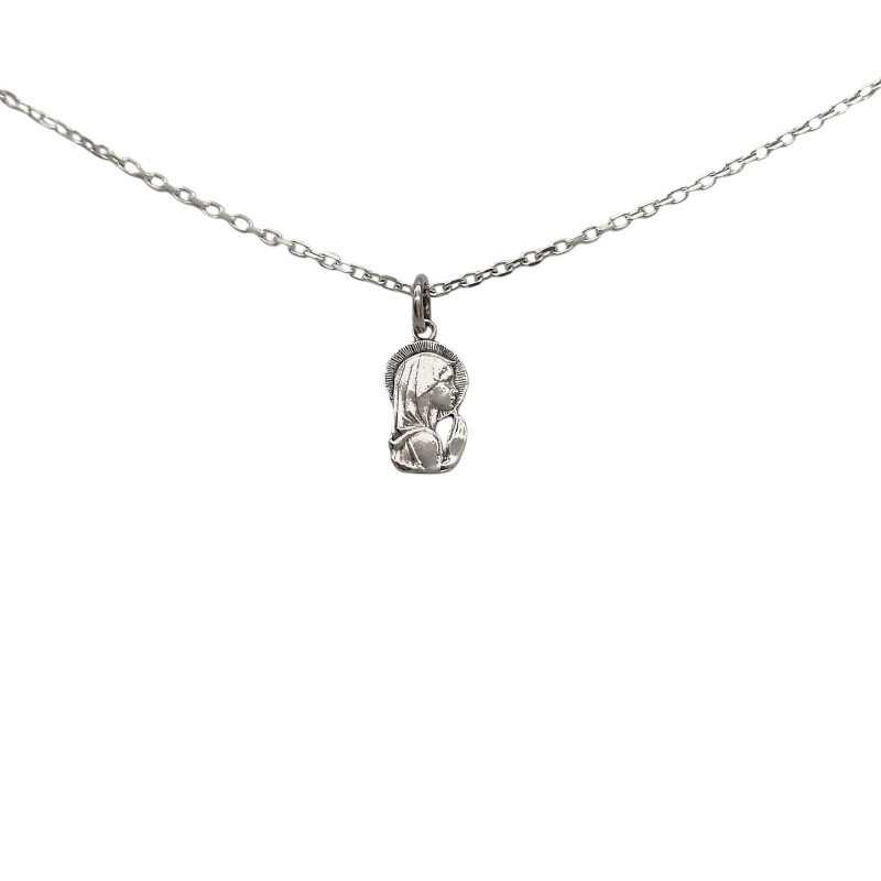 Dije Virgen Niña-Plata 925-Sin Piedra-CP3019 sinpiedra