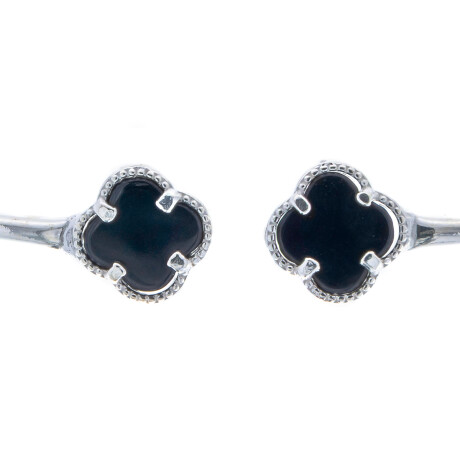 Esclava de plata 925 con onix. Esclava de plata 925 con onix.