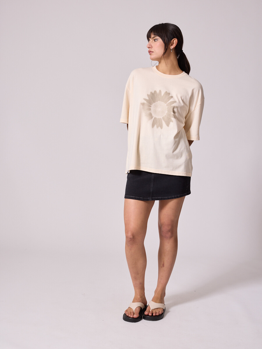 T-SHIRT SERINA DIXIE Crema