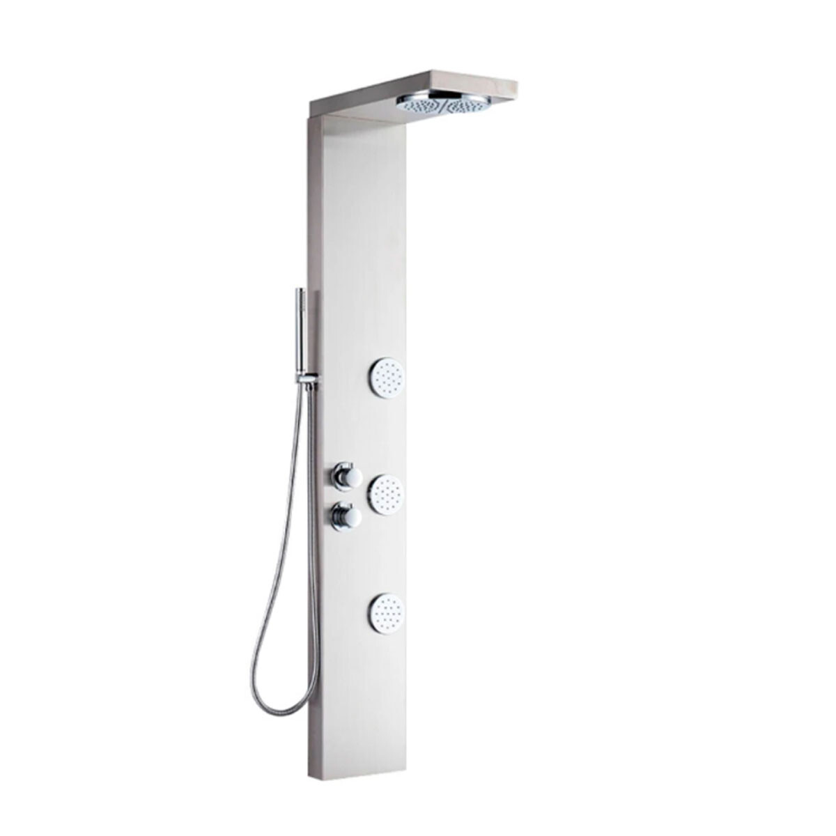 Panel De Ducha Con Hidromasaje Aqualia 