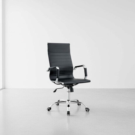 ASIENTO DE OFICINA PU NEGRO D-101/HY-529