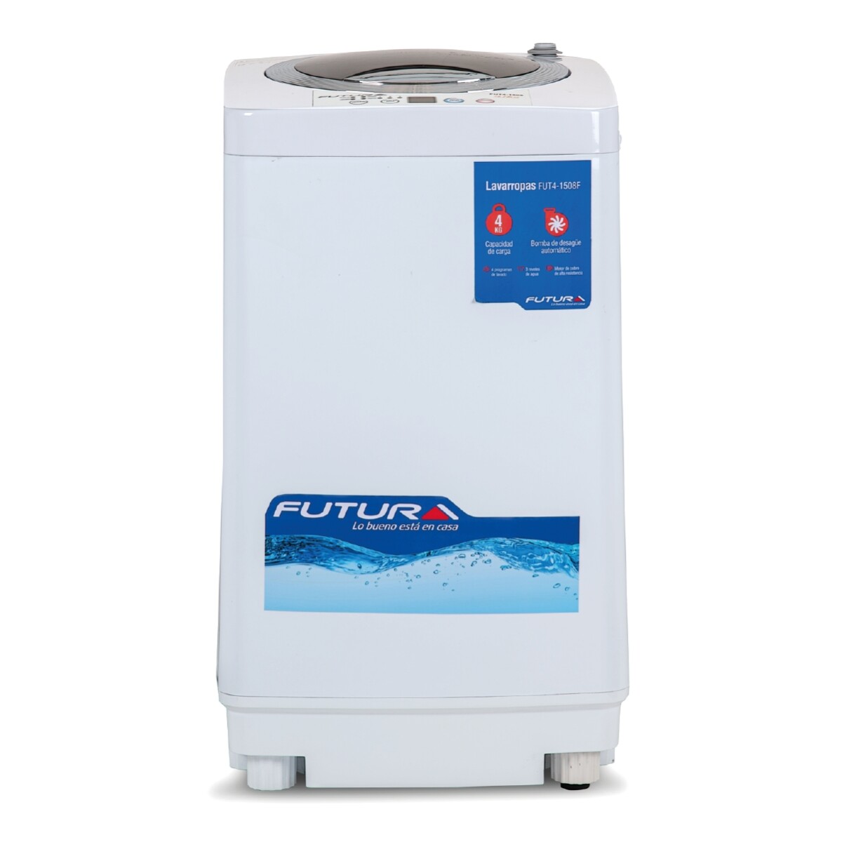 Lavarropas carga superior Futura 4kg 