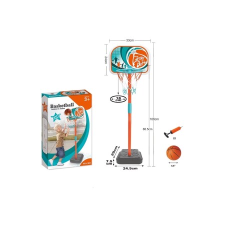 Set Tablero de Basquetbol con Pelota E Inflador 001