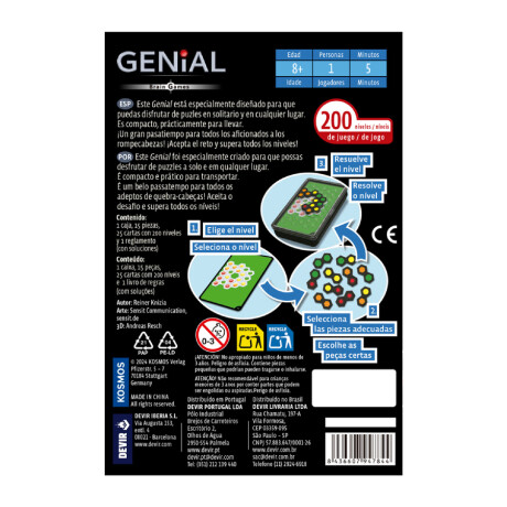 Genial Brain Game Genial Brain Game