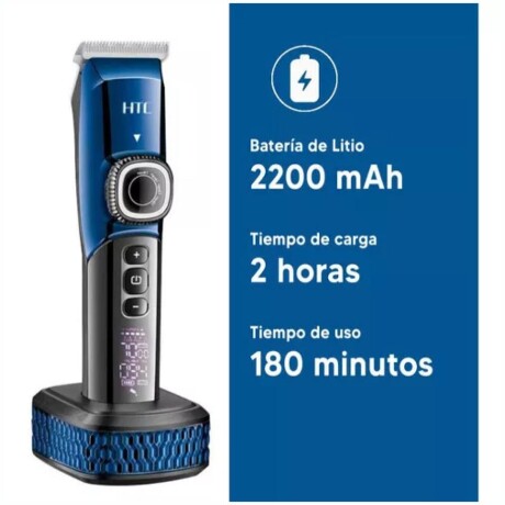 Cortadora De Pelo Inalámbrica HTC AT-788 Cabezales Lavables 4 Peines Cortadora De Pelo Inalámbrica HTC AT-788 Cabezales Lavables 4 Peines
