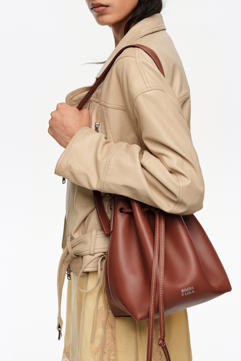 BOLSO CARLINO Marron