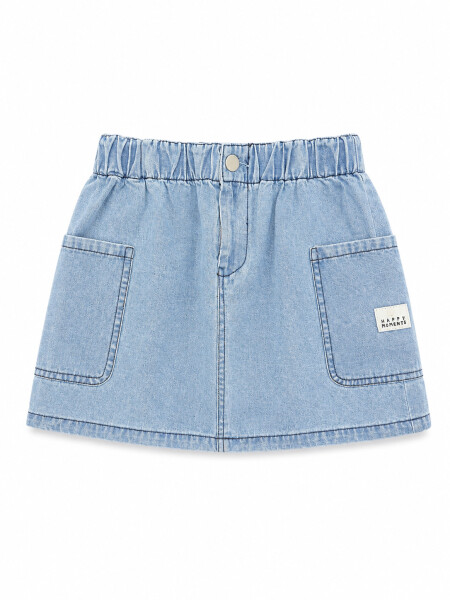FALDA KRISTA NEW AZUL CLARO