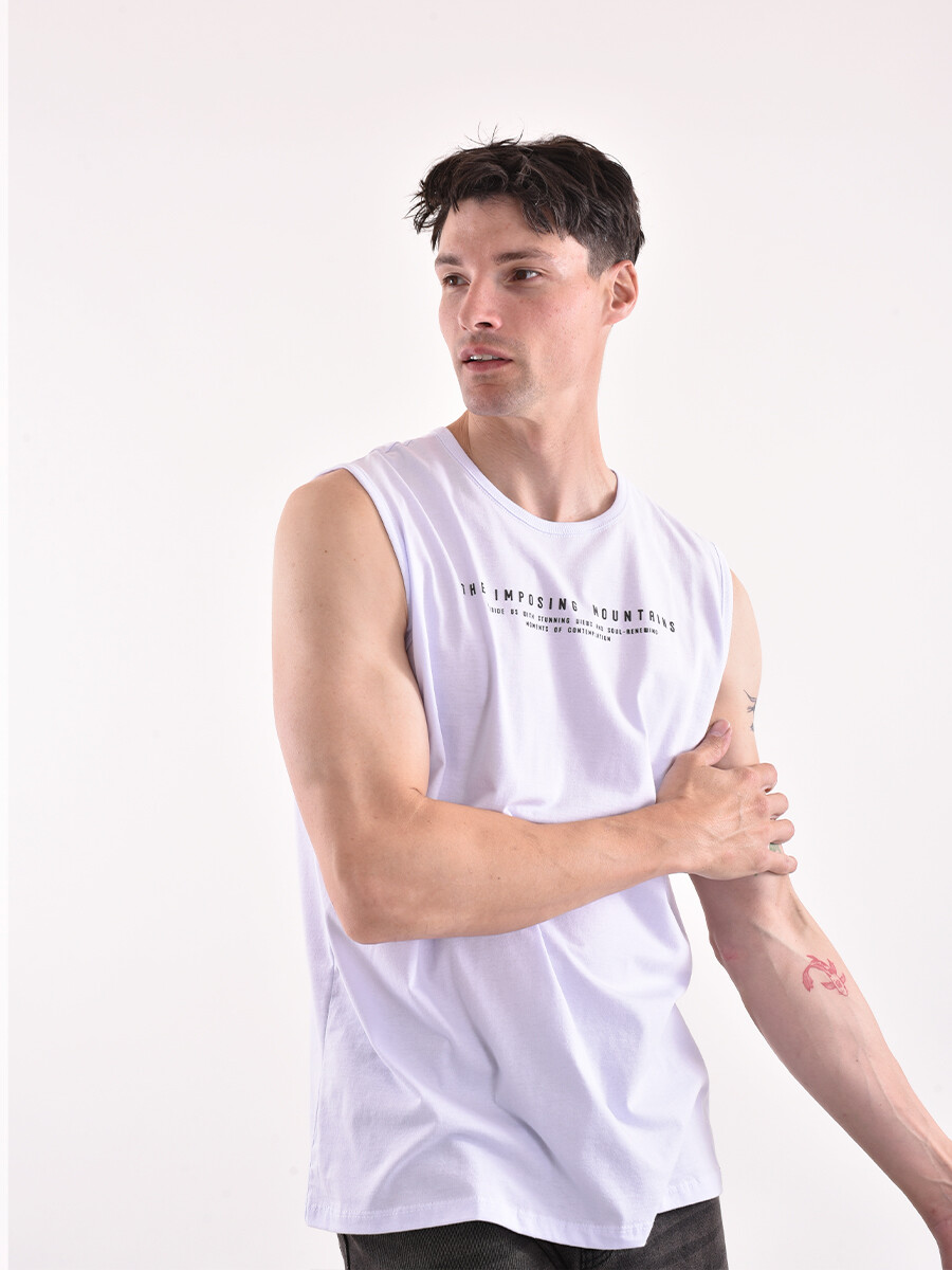 MUSCULOSA POL - BLANCO 