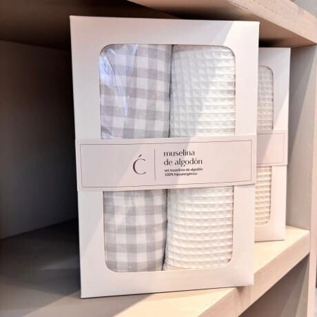 Set Paseo y Carrito : Vichy Gris