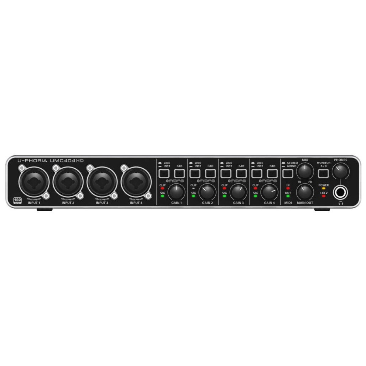 Interfaz De Audio Behringer Umc404hd — Palacio de la Música
