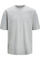 Camiseta Basica Manga Corta Light Grey Melange