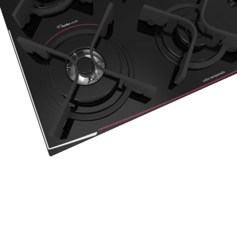 Anafe Dako Cooktop 4 Hornallas a Gas Vidrio Templado 1630 Anafe Dako Cooktop 4 Hornallas a Gas Vidrio Templado 1630