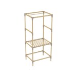 ORGANIZADOR/PERCHERO 156X46X75CM MADERA Y PP ORGANIZADOR/PERCHERO 156X46X75CM MADERA Y PP