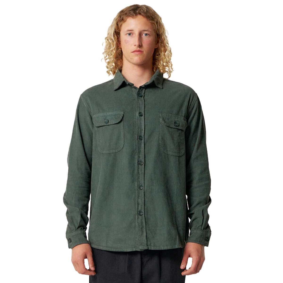 Camisa Critical Slide Lazy Boy Cord Shirt - Verde 