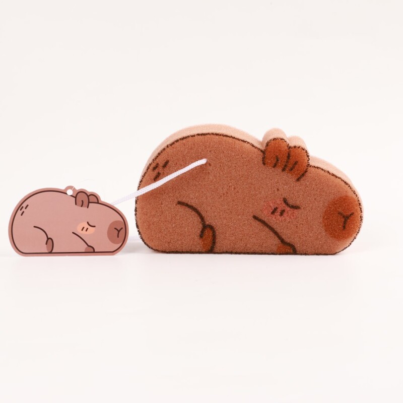 ESPONJA DE BAÑO DE CAPIBARA ESPONJA DE BAÑO DE CAPIBARA