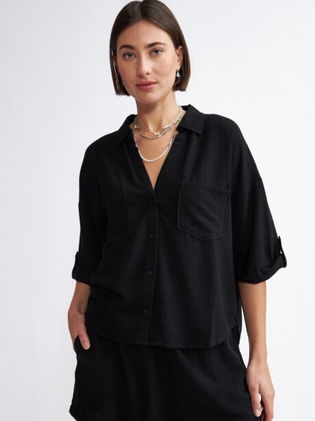 CAMISA BUENOS AIRES NEGRO
