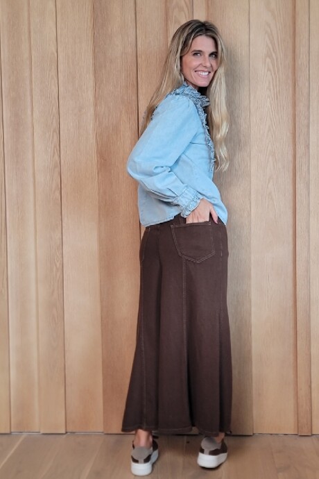 Pollera Alaska Chocolate