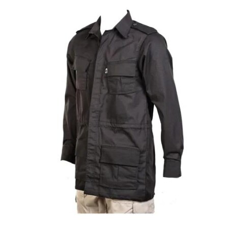 Camisaco chaqueta con protección UV50 - Fox Boy Negro