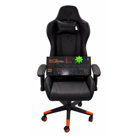 SILLA GAMER MEETION MT-CHR15 BLACK + TECLADO MK600BK SILLA GAMER MEETION MT-CHR15 BLACK + TECLADO MK600BK