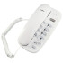 Telefono Fijo De Mesa Numeros Grandes Ideal Mayores Calidad Variante Color Blanco