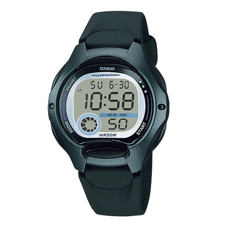 Reloj CASIO LW200-1BVDF Silicona Negro Esfera 34mm 0