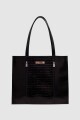 Cartera Isabel Crocco Negro