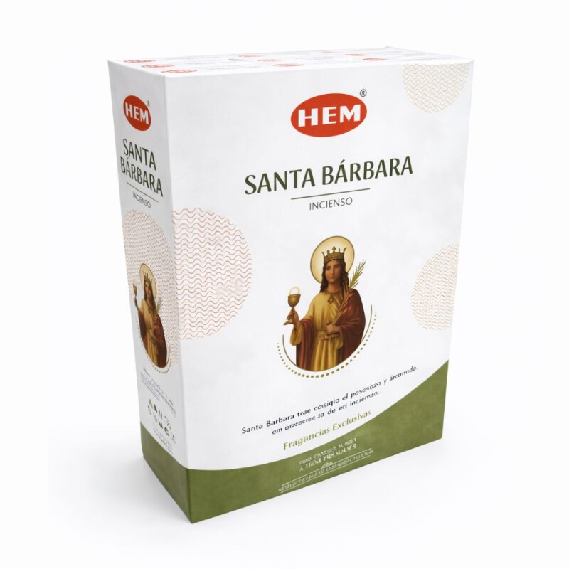 INCIENSO HEM PREMIUM 25 GR X12 Santa Barbara