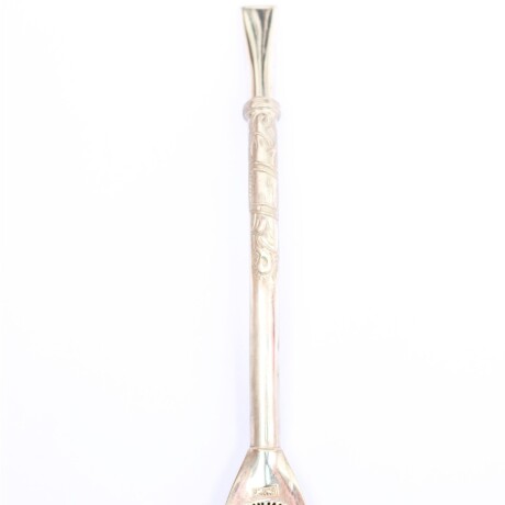Bombilla De Plata y Oro S25