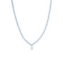 Collar Karvik Aguamarina Plata 925 0