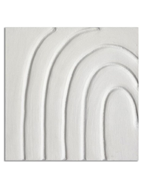 CUADRO CANVAS 50x50cm PINTURA ARCOIRIS BLANCO CUADRO CANVAS 50x50cm PINTURA ARCOIRIS BLANCO