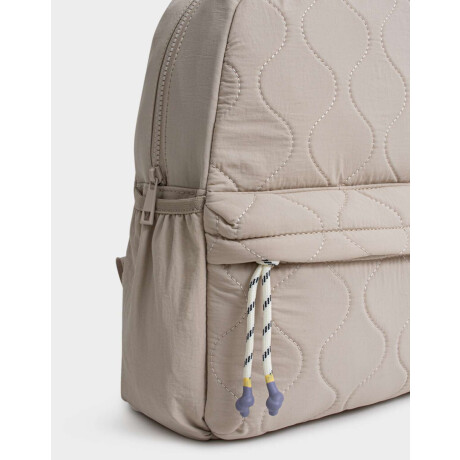 Mochila Deportiva Acolchada Marron Beige
